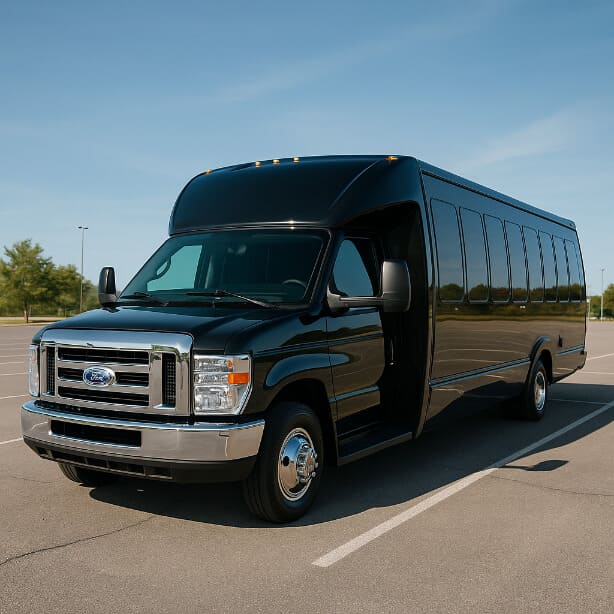 Mesa Shuttle Bus Rentals 18 Passenger Shuttle Bus
