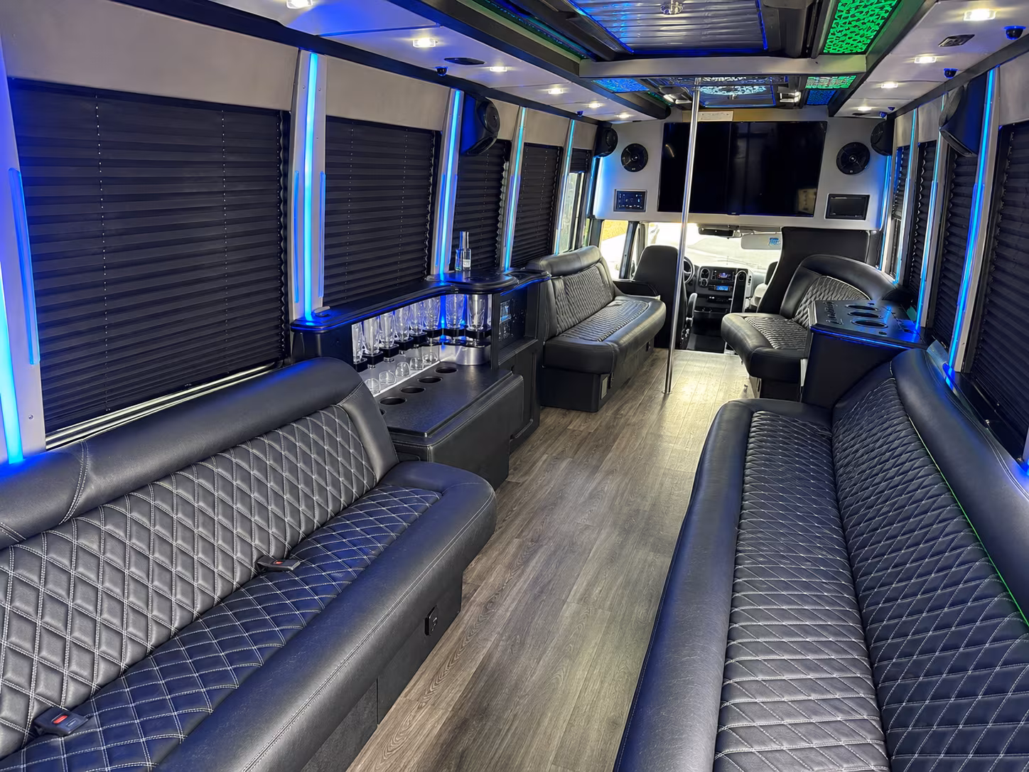 mesa corporate retreat shuttle bus rentals