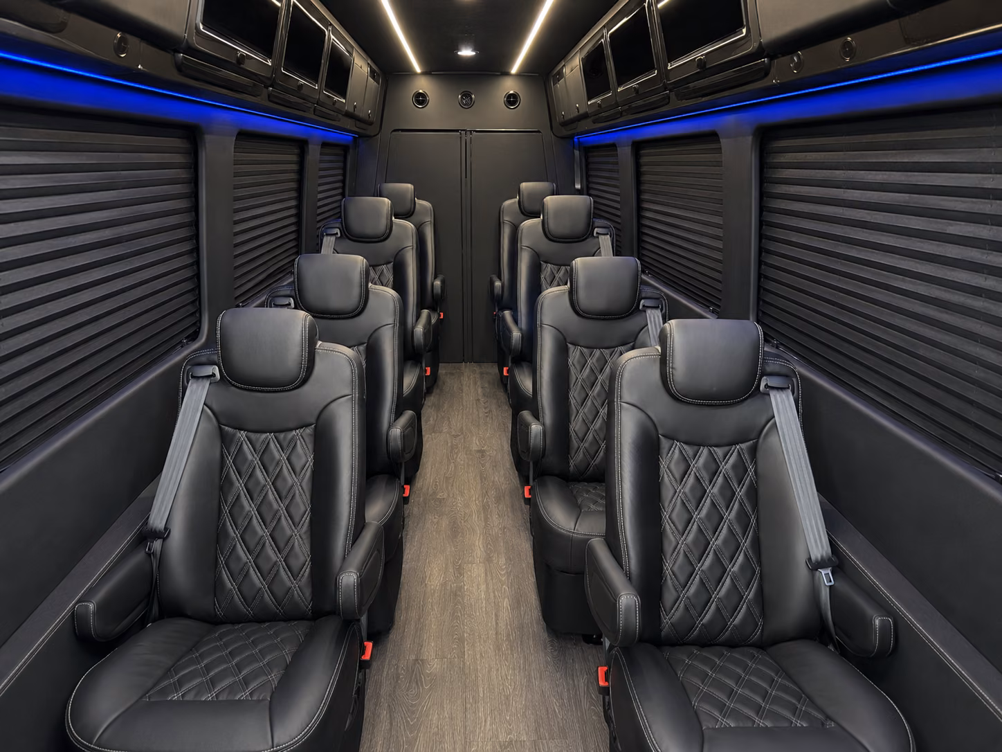 mesa hospital and campus shuttle bus rentals